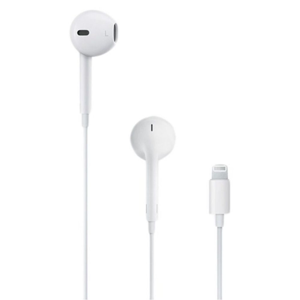 New Apple White Wired Earbuds with Lightning Connector